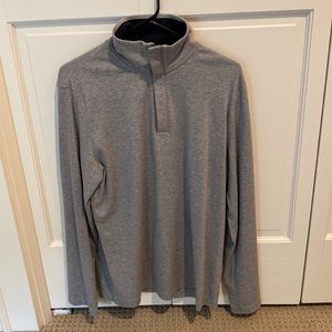 Like New: Quarter Zip from Banana Republic - Gray - Size M.